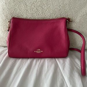 Pink Coach Crossbody